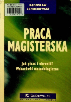 Zenderowski praca magisterska