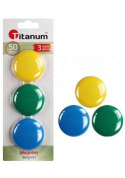 Magnesy do tablic 50mm 3szt