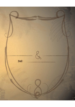 Wizard Wedding Guest Book