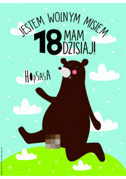 Karnet B6 18-nastka Misiek
