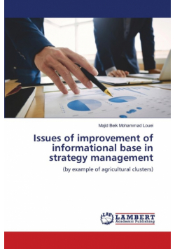 Issues of improvement of informational base in strategy management