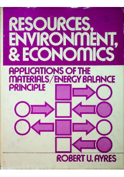 Resources Environment and Economics