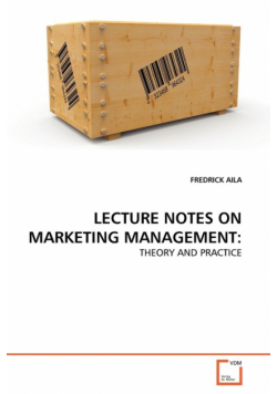 Lecture Notes On Marketing Management
