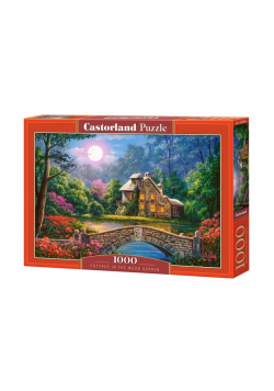 Puzzle 1000 Cottage in the Moon Garden CASTOR