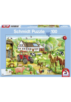 Puzzle 100 Wesołe gospodarstwo G3