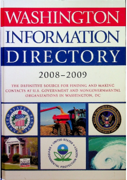 Washington Information Directory 2008 - 2009