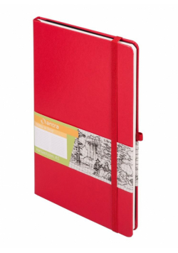 Notes A5 Linia Romantyzm Czerwony ANTRA