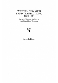 Western New York Land Transactions, 1804-1824