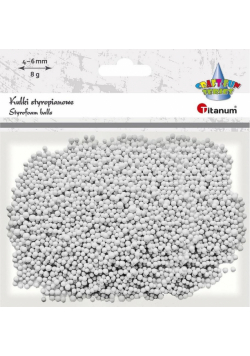 Kulki styropianowe 8g białe