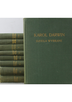 Darwin Dzieła wybrane 9 tomów