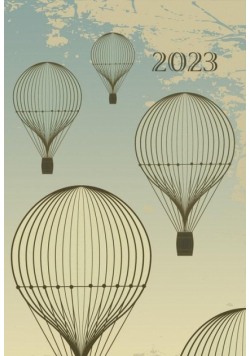 Kalendarz 2023 B6 Dzienny soft balony