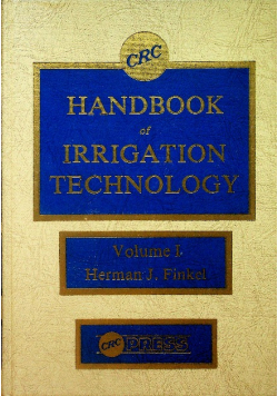 Handbook of Irrigation Technology Tom I