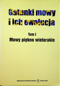 Gatunki mowy i ich ewolucja tom I