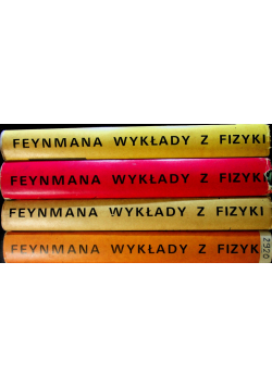 Feynmana wykłady z fizyki 4 tomy