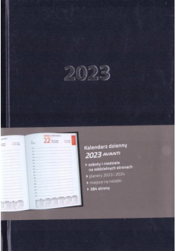 Kalendarz 2023 A5 Dzienny Ekonomiczny MIX AVANTI