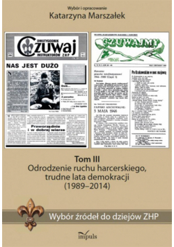 historia. Wybór źródeł do dziejów ZHP T.3