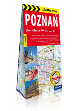 Poznań foliowany plan miasta 1:20 000