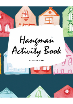 Christmas Hangman Activity Book for Children (8x10 Puzzle Book / Activity Book)