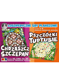 2 gry Chrząszcz Szczepan /Pszczółki Tuptusie