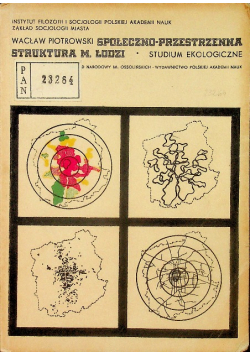 Społeczno - przestrzenna struktura M Łodzi Studium ekologiczne