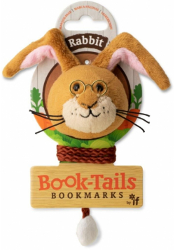 Book-Tails Królik pluszowa zakładka Wielkanoc