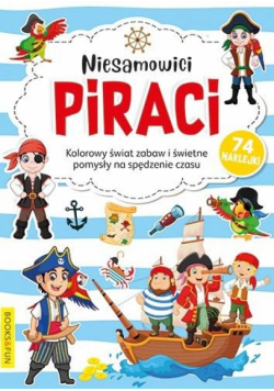 Kolorowanka z naklejkami - Niesamowici Piraci