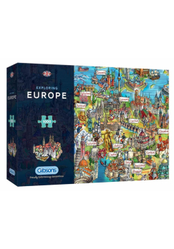 Puzzle 1000 Odkrywanie Europy