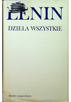 Lenin Dzieła Wszystkie Tom 28