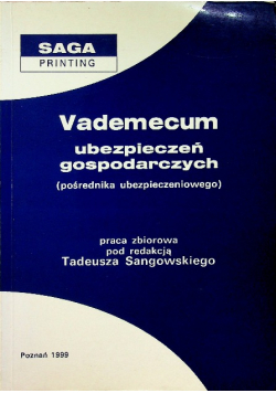 Vademecum ubezpieczeń gospodarczych