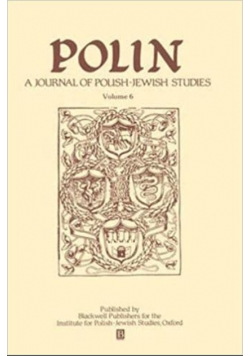 Polin A Journal of Polish-Jewish Studies Volume 6