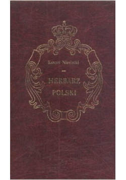 Herbarz Polski tom IV reprint z 1839r