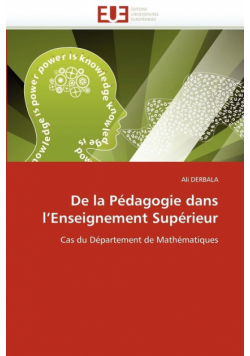 De la pédagogie dans l''enseignement supérieur