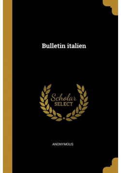 Bulletin italien