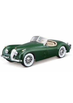 Jaguar XK 120 Roadster dark green 1:24 BBURAGO