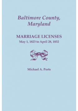 Baltimore County, Maryland, Marriage Licenses