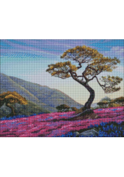 Diamentowa mozaika - Wieczorny spacer 40x50cm