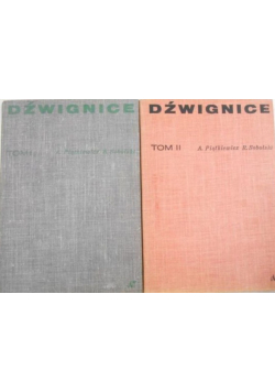 Dźwignice tom I i II
