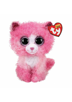 Beanie Boos Reagan - Różowy Kot 15cm
