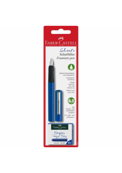 Pióro wieczne niebieskie + 6 naboi FABER CASTELL
