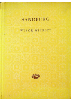 Sandburg Wybór Wierszy