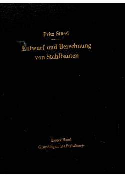 Entwurf und Berechnung von Stahlbauten