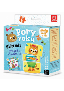 Mały miś to lubi! Pory roku. Ubieranka