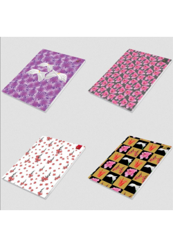 Notes A6 Flowers NFLA6 (10szt)