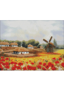 Diamentowa mozaika - Lato na farmie 40x50cm