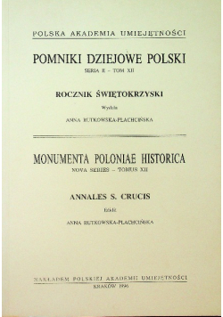 Pomniki dziejowe Polski Kronika Polski
