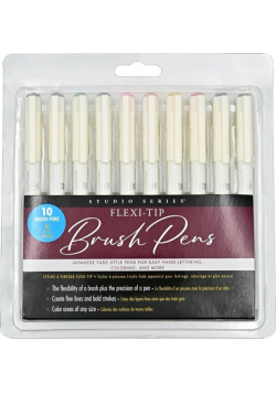 Zestaw Pisaki Pędzelkowe Flexi-Tip Brush 10 kol