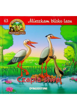 Mieszkam blisko lasu Czapla siwa