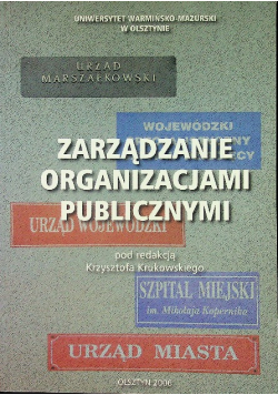 Zarządzanie organizacjami publicznymi