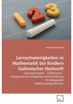 Lernschwierigkeiten in Mathematik bei Kindern italienischer Herkunft