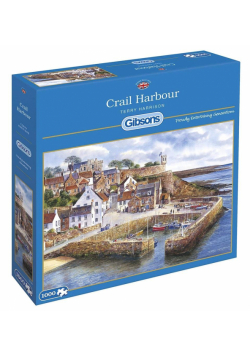 Puzzle 1000 Port w Crail/Szkocja